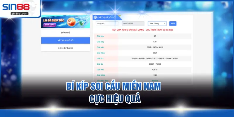 Bí kíp soi cầu Miền Nam cực hiệu quả