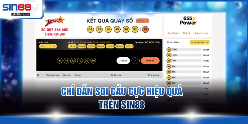 Chỉ dẫn soi cầu cực hiệu quả trên SIN88